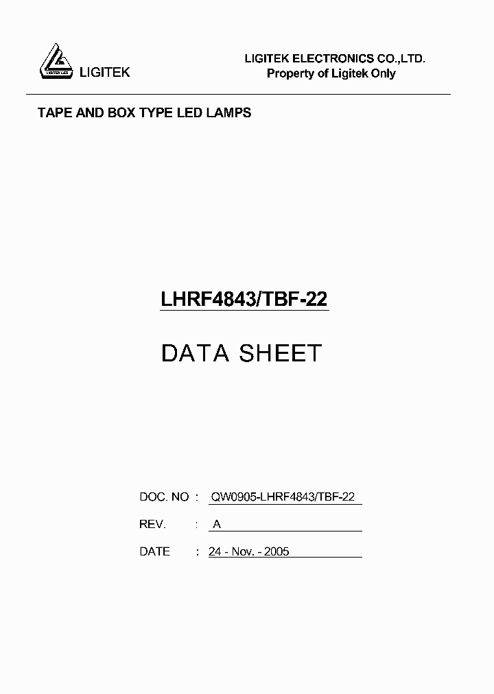 LHRF4843-TBF-22_4795157.PDF Datasheet