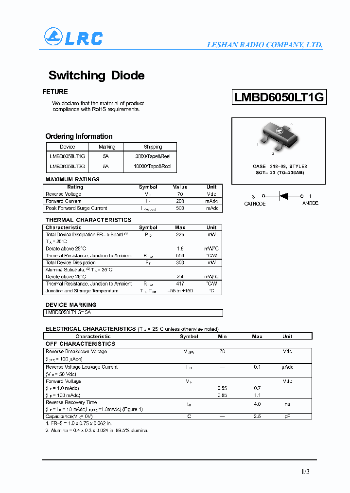 LMBD6050LT1G_4896014.PDF Datasheet