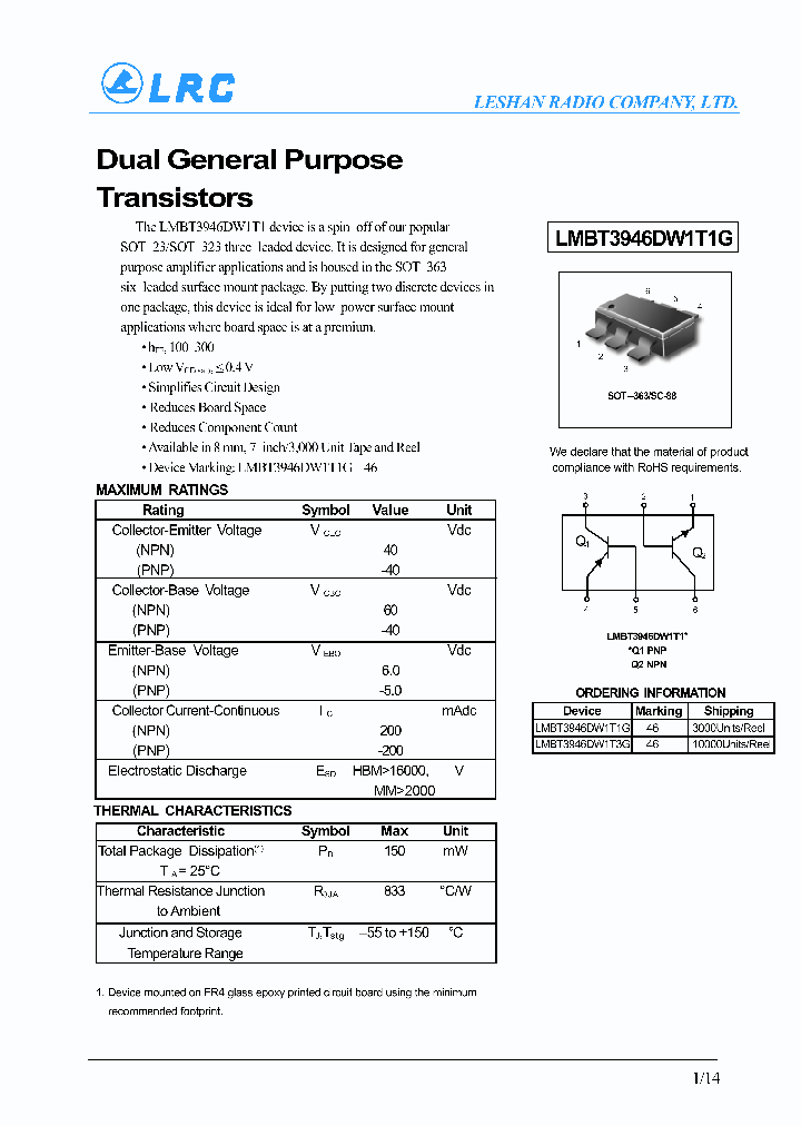 LMBT3946DW1T1G_4425343.PDF Datasheet