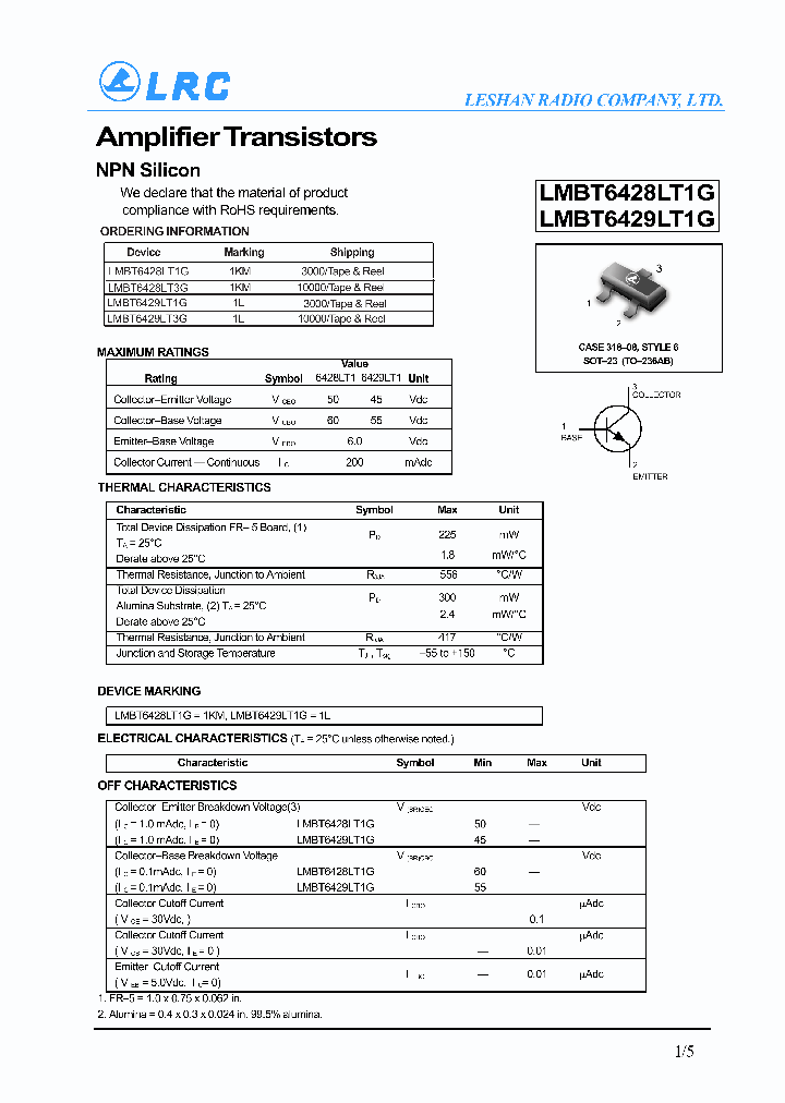 LMBT6428LT1G_4607971.PDF Datasheet
