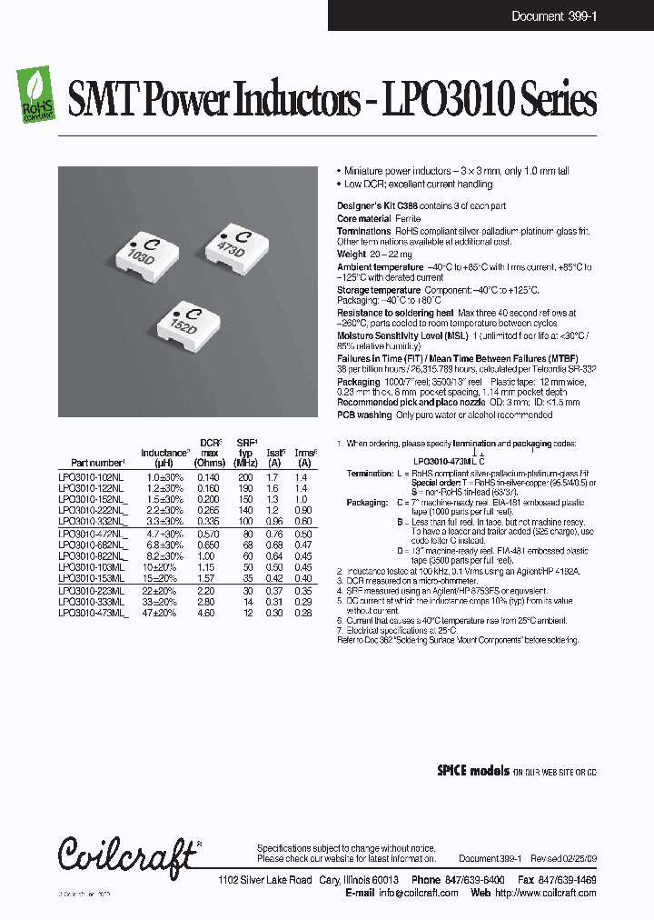 LPO3010-102NL_4543566.PDF Datasheet