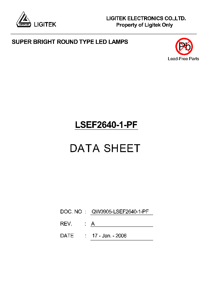 LSEF2640-1-PF_4563014.PDF Datasheet