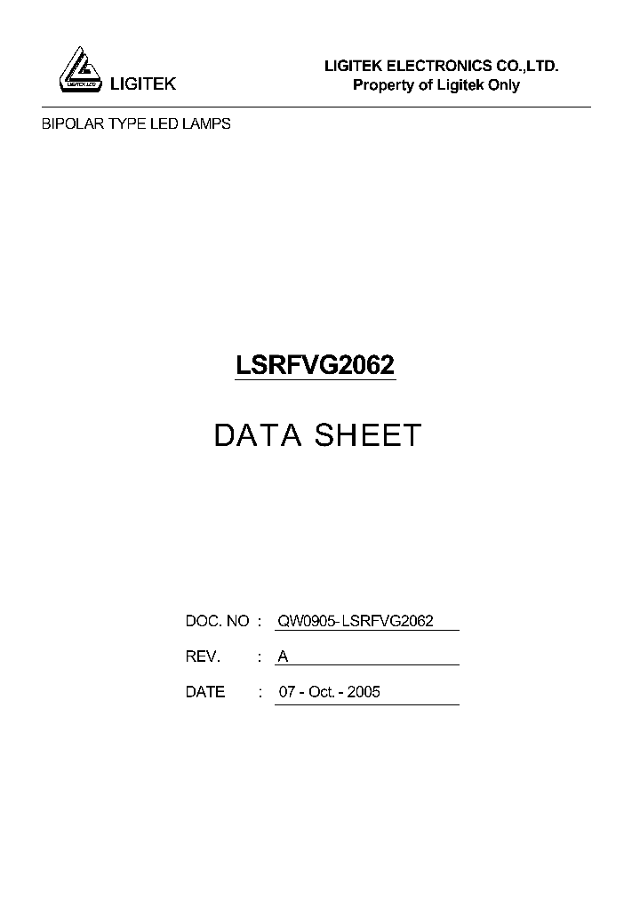 LSRFVG2062_4600048.PDF Datasheet