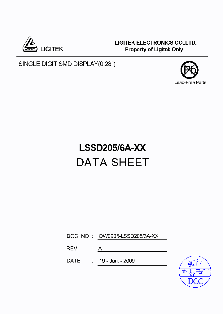 LSSD205-6A-XX_4530122.PDF Datasheet