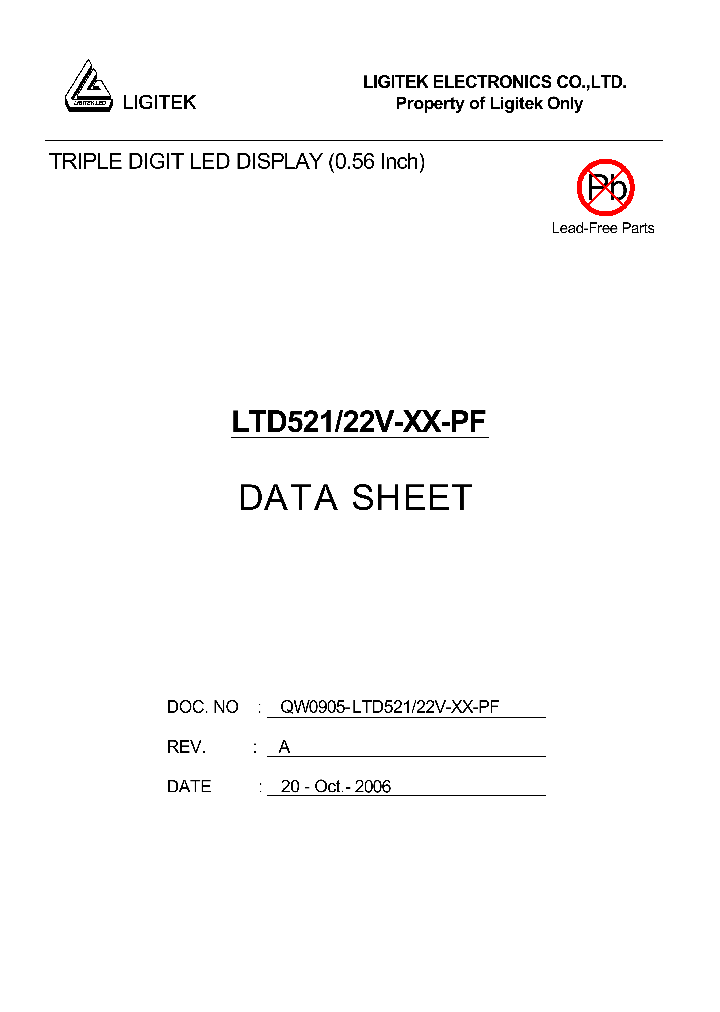 LTD521-22V-XX-PF_4810589.PDF Datasheet