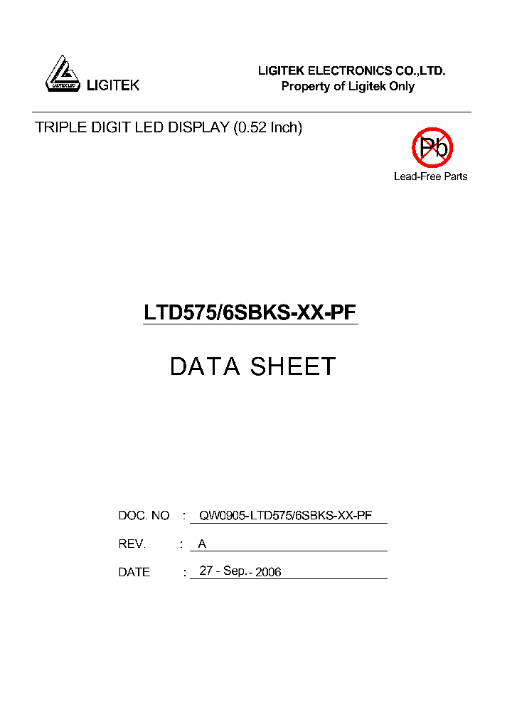 LTD575-6SBKS-XX-PF_4863141.PDF Datasheet