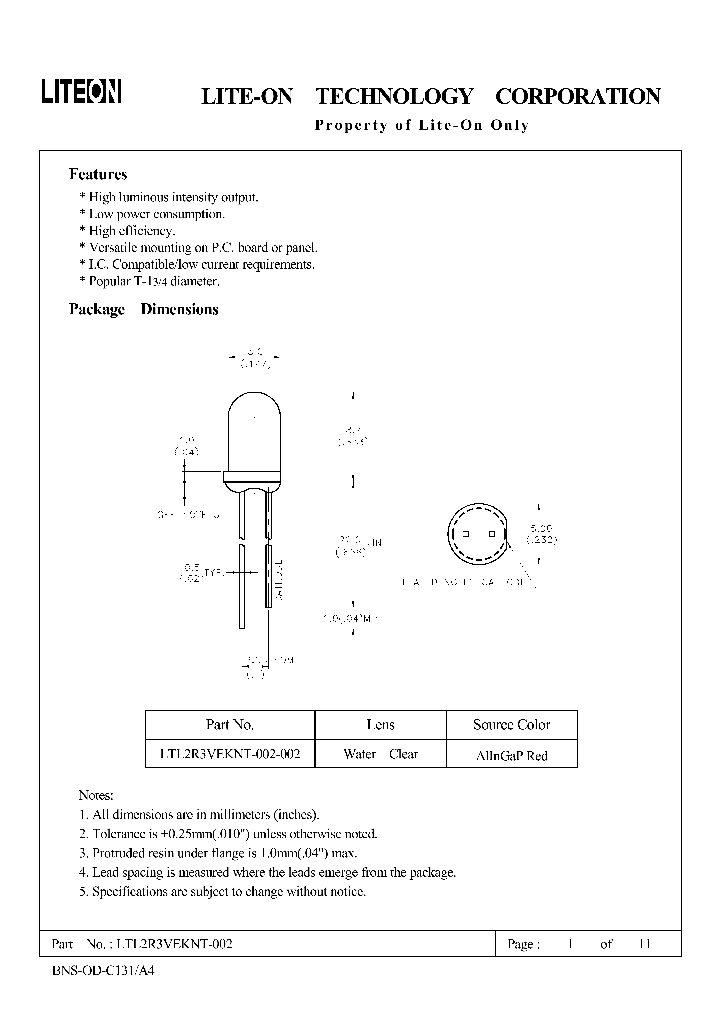 LTL2R3VEKNT-002_4542861.PDF Datasheet