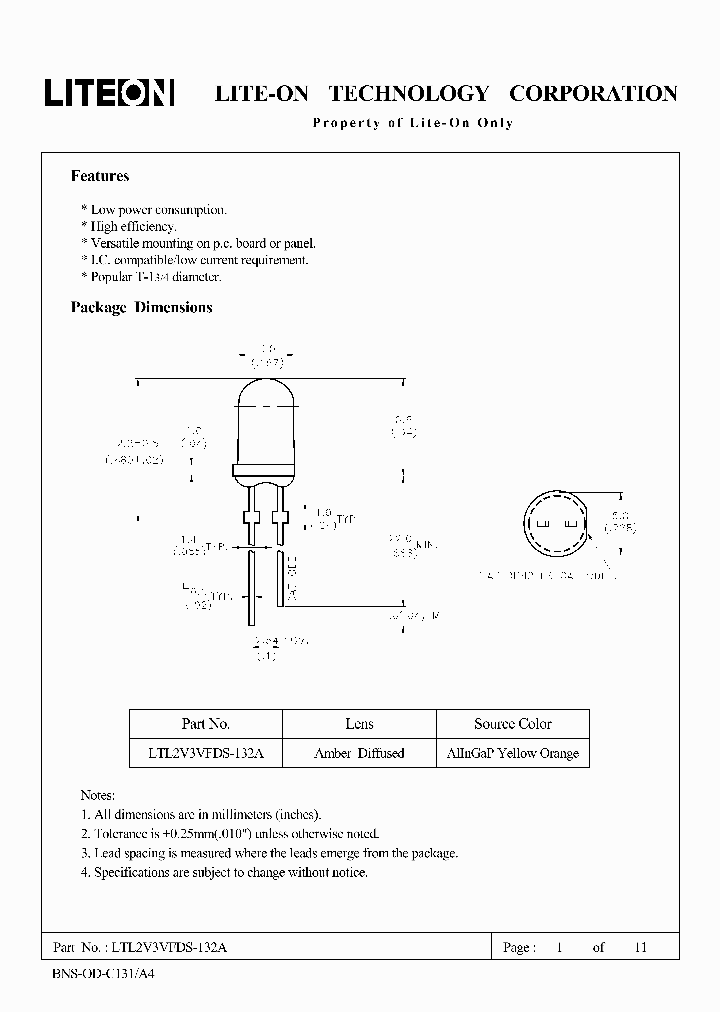 LTL2V3VFDS-132A_4519270.PDF Datasheet