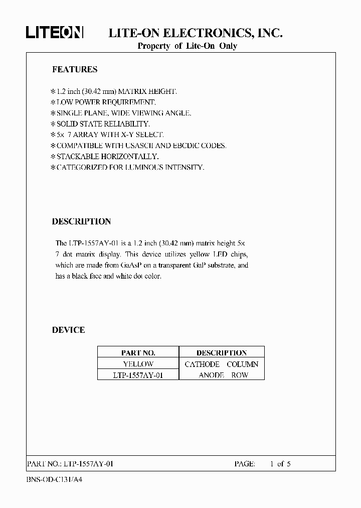 LTP-1557AY-01_4622209.PDF Datasheet