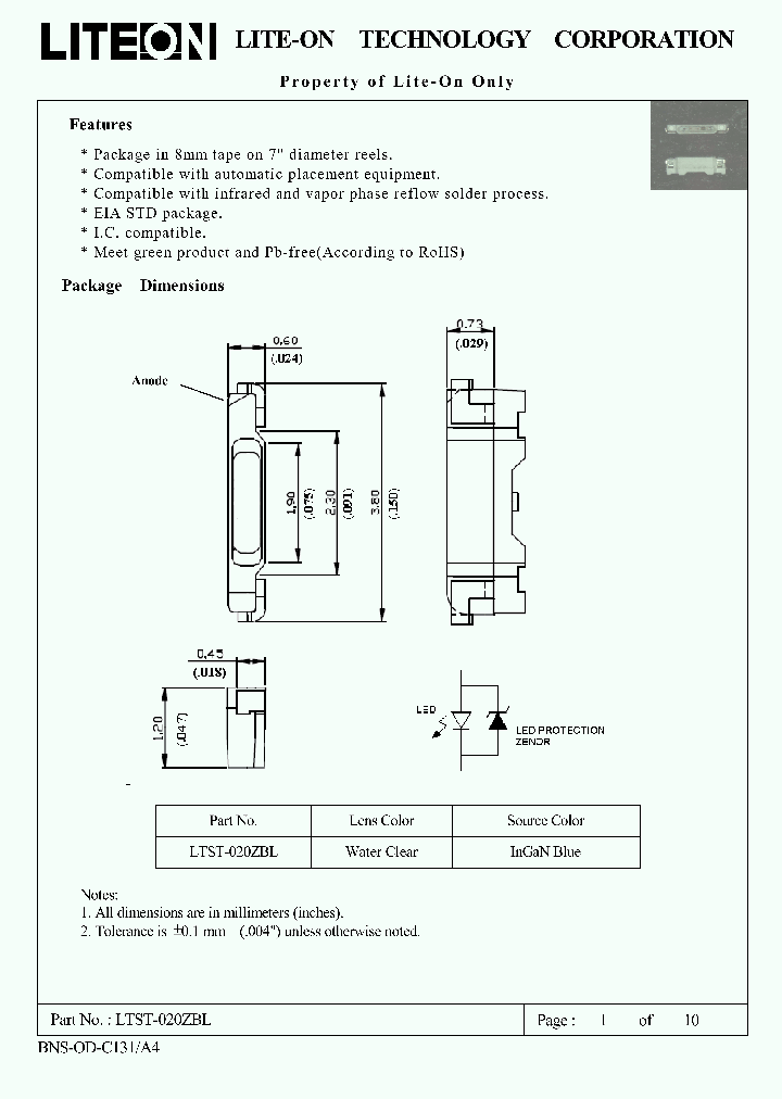 LTST-020ZBL_4561461.PDF Datasheet