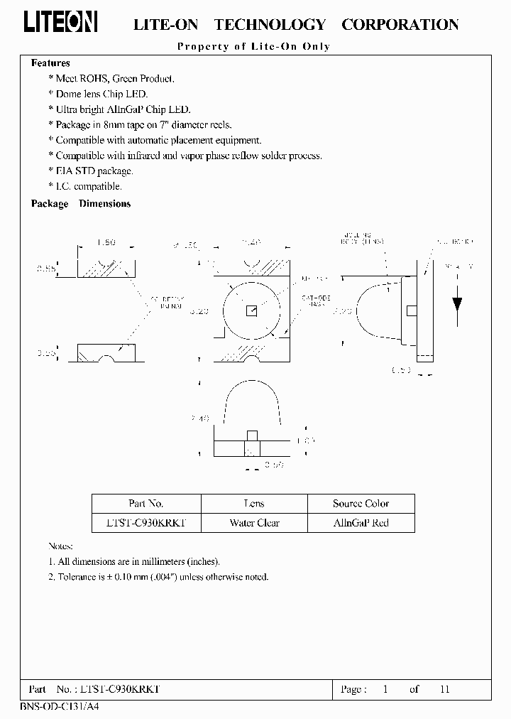 LTST-C930KRKT_4717319.PDF Datasheet