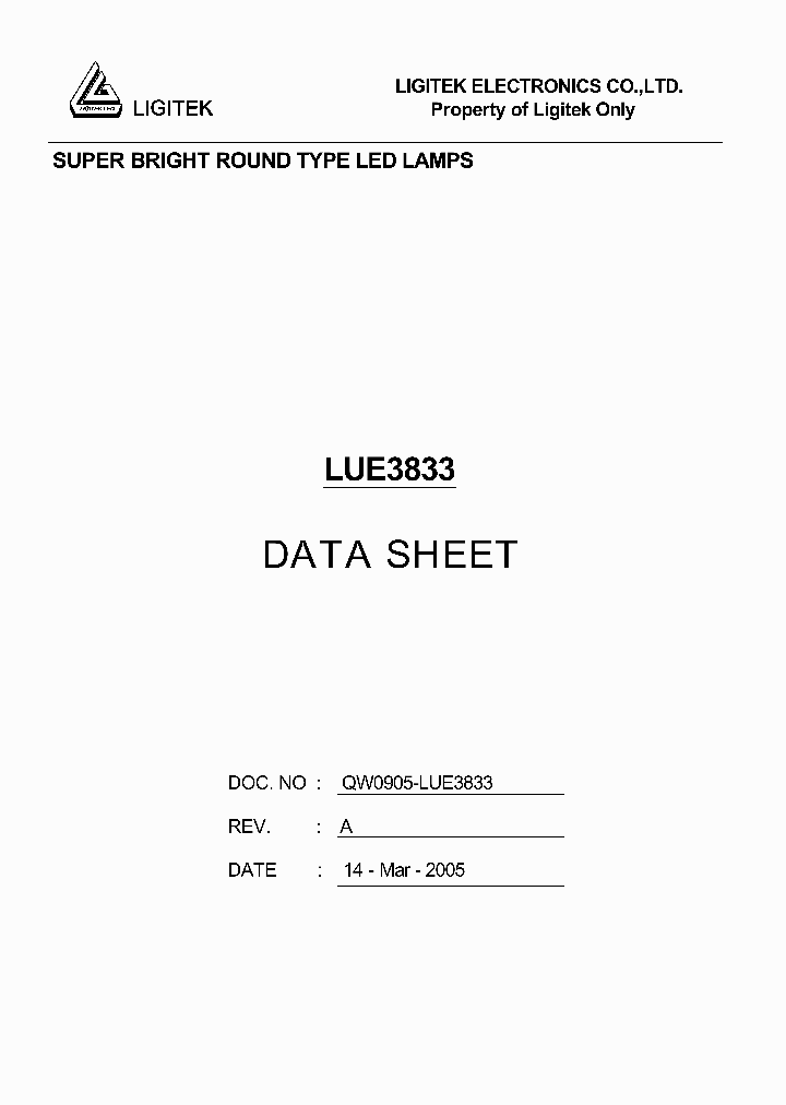 LUE3833_4565217.PDF Datasheet