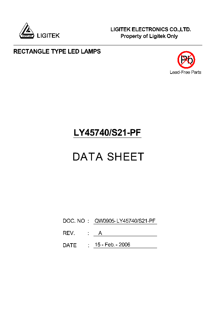 LY45740-S21-PF_4913985.PDF Datasheet