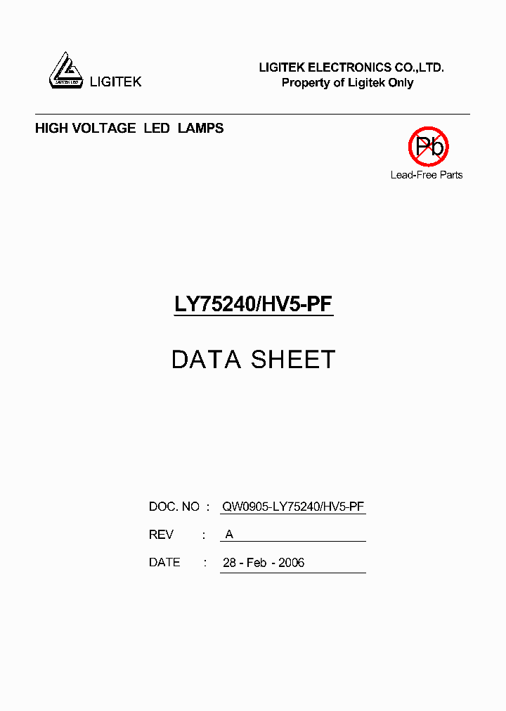 LY75240-HV5-PF_4530972.PDF Datasheet
