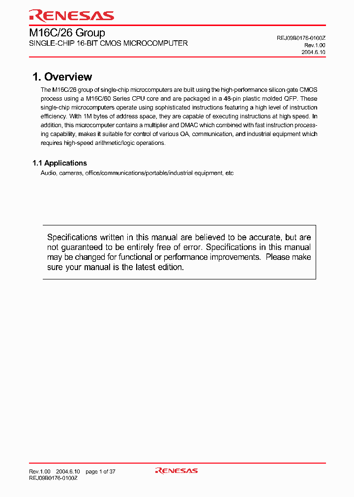 M30262F3GP_4245364.PDF Datasheet