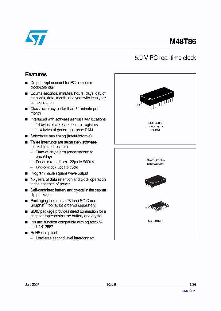 M48T860707_4359954.PDF Datasheet