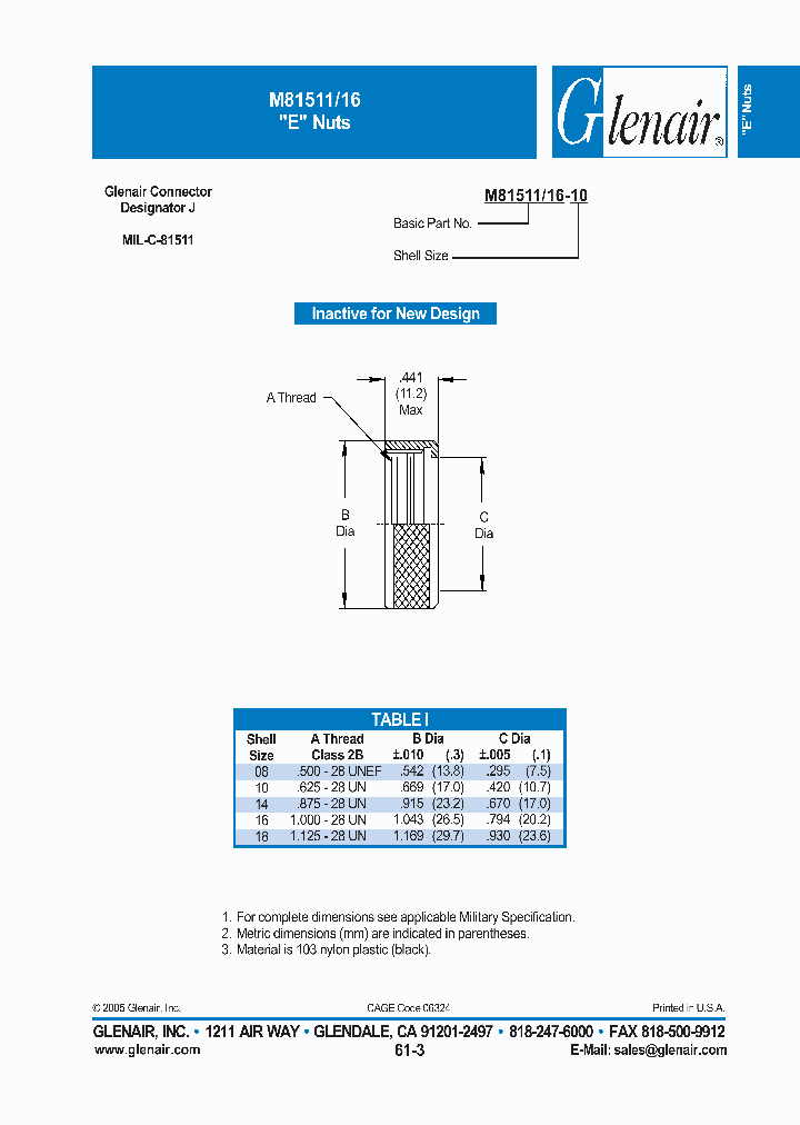 M81511-16-10_4475690.PDF Datasheet