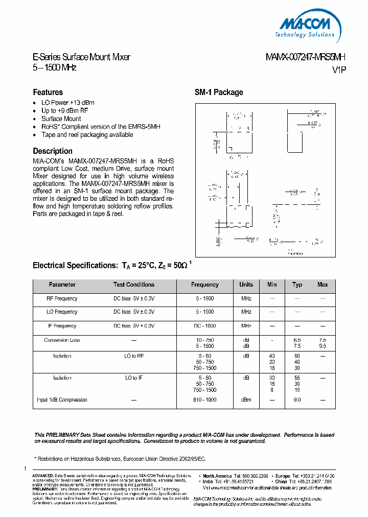 MAMX-007247-MRS5MH_4853094.PDF Datasheet