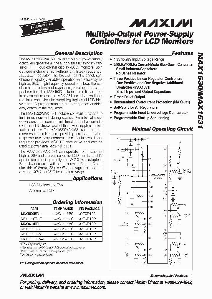 MAX1530ETJ_4653243.PDF Datasheet