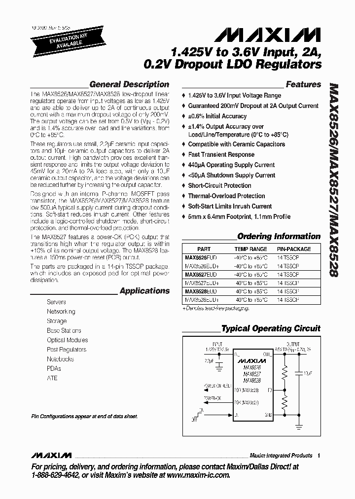 MAX8528EUD_4233789.PDF Datasheet