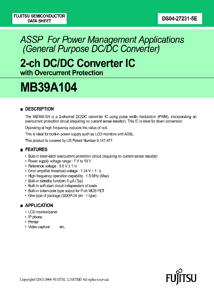 MB39A104_4596820.PDF Datasheet
