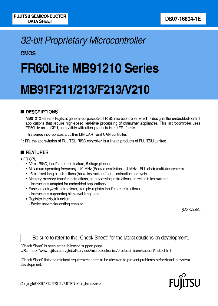 MB91213_4783742.PDF Datasheet