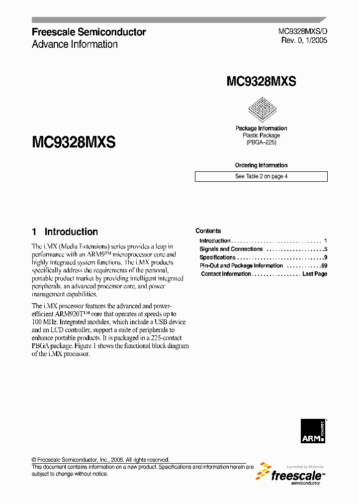MC9328MXSCVF10R2_4916871.PDF Datasheet