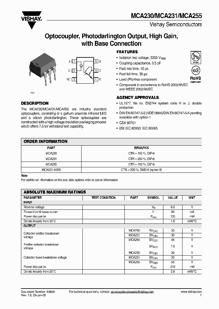 MCA230_4356453.PDF Datasheet