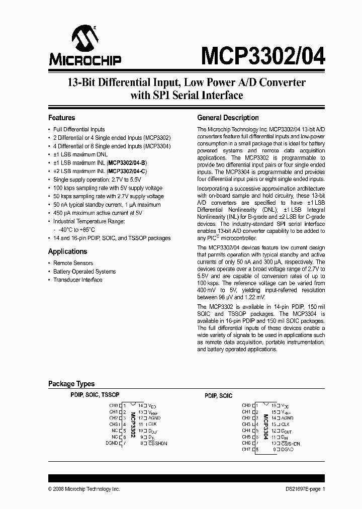 MCP3304T-BIP_4530259.PDF Datasheet