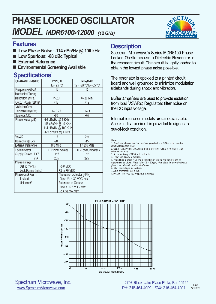 MDR6100-12000_4405016.PDF Datasheet