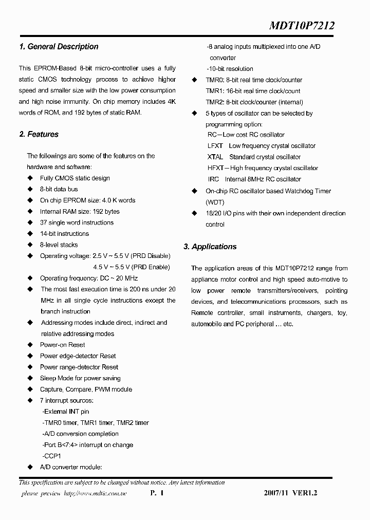 MDT10P7212K11_4213215.PDF Datasheet