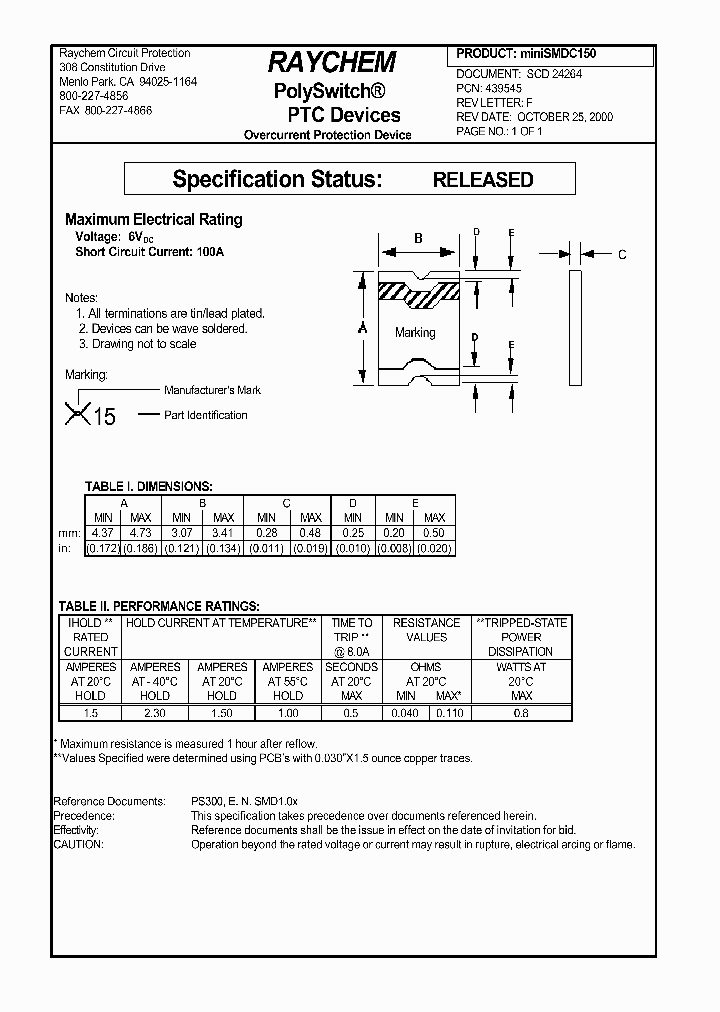 MINISMDC150_4620337.PDF Datasheet