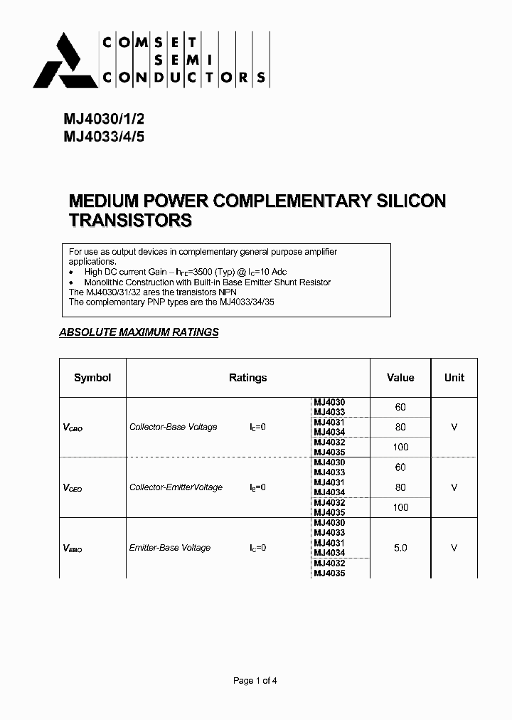 MJ4030_4850299.PDF Datasheet