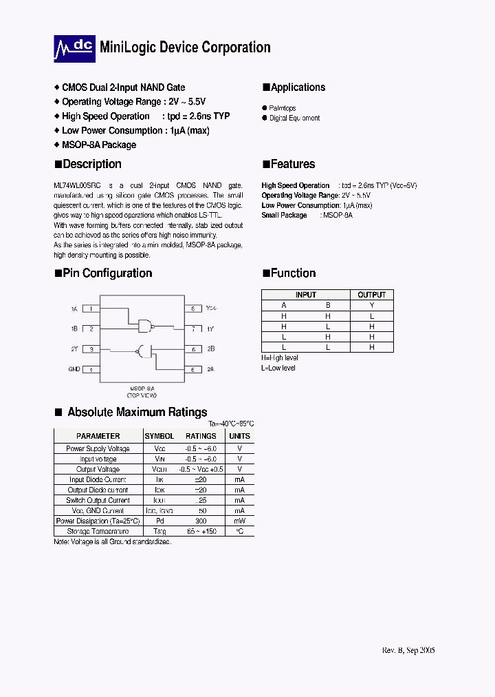 ML74WL00_4552859.PDF Datasheet