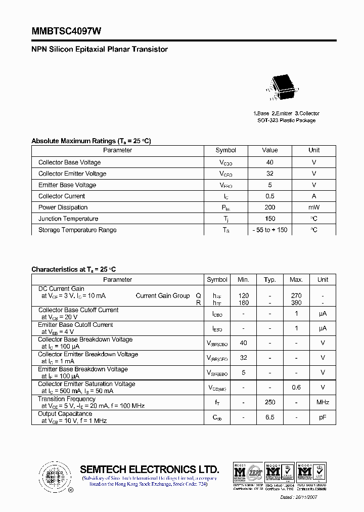 MMBTSC4097W_4609646.PDF Datasheet