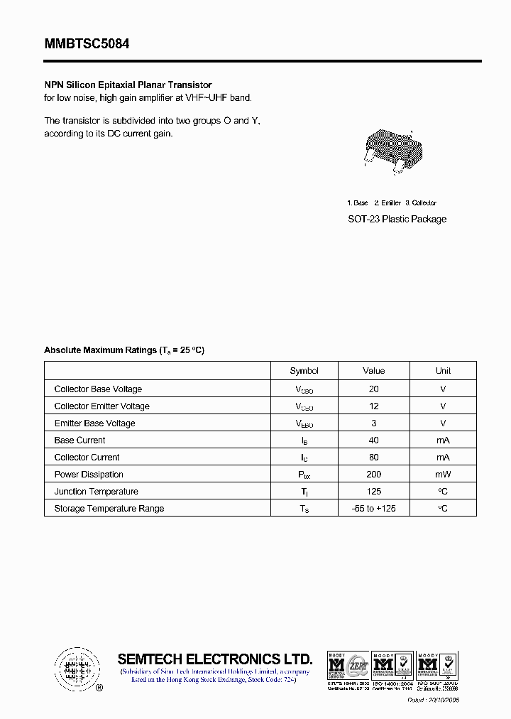 MMBTSC5084_4544595.PDF Datasheet