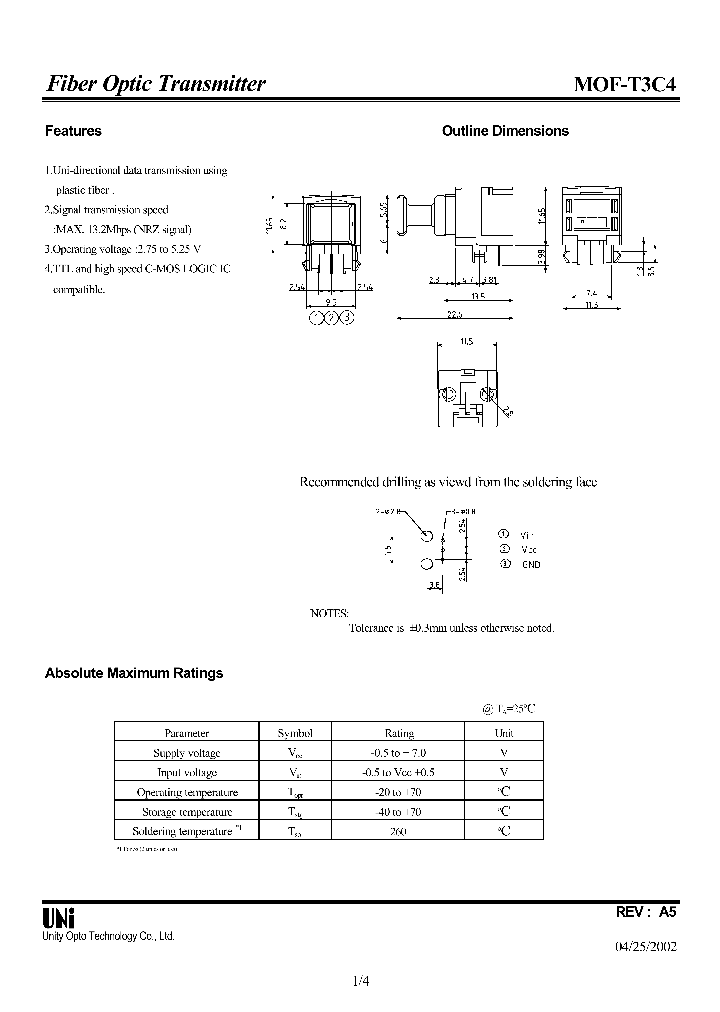 MOF-T3C4_4244568.PDF Datasheet