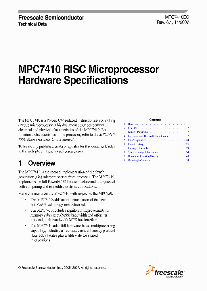 MPC74101_4290065.PDF Datasheet