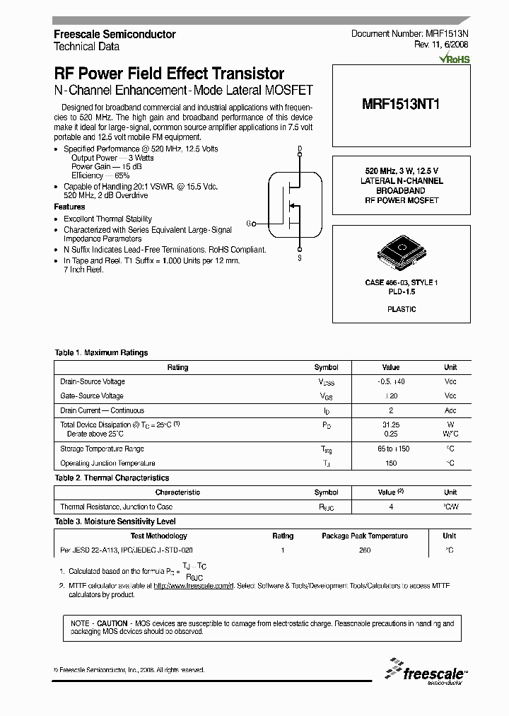 MRF1513NT10806_4655417.PDF Datasheet