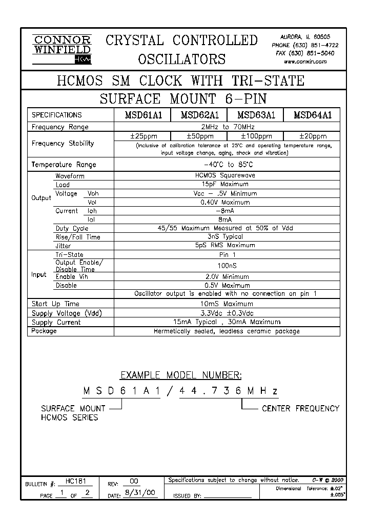 MSD61A1_4628051.PDF Datasheet