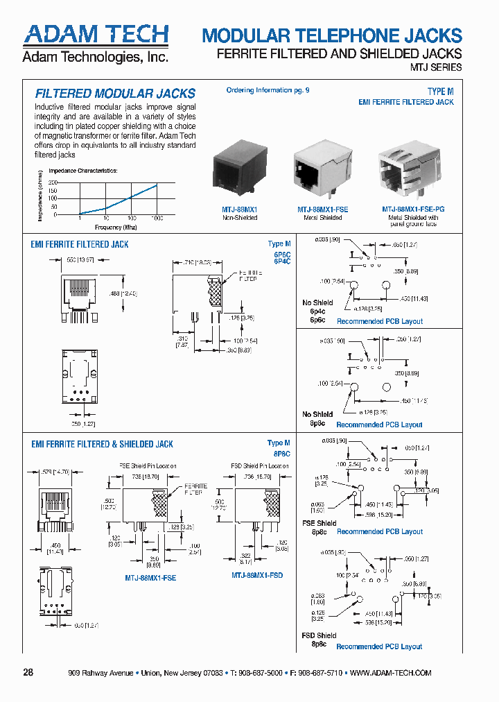 MTJ-88MX1-FSE_4294573.PDF Datasheet