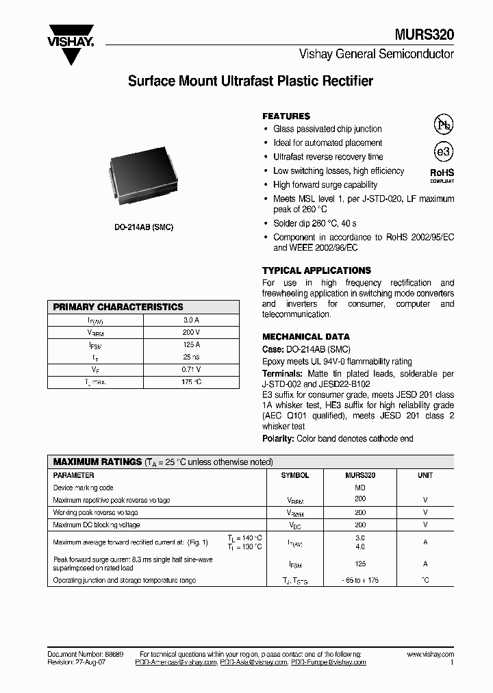 MURS320_4400567.PDF Datasheet