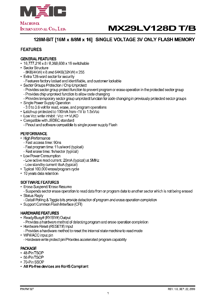 MX29LV128DBT2C-90Q_4385774.PDF Datasheet