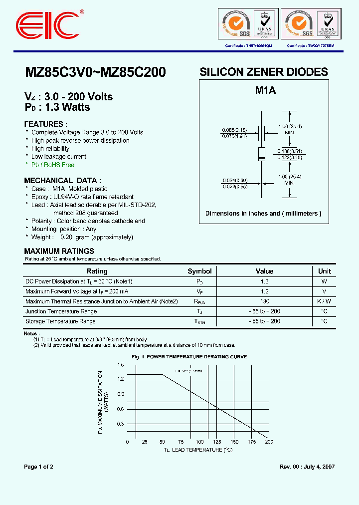 MZ85C180_4913574.PDF Datasheet