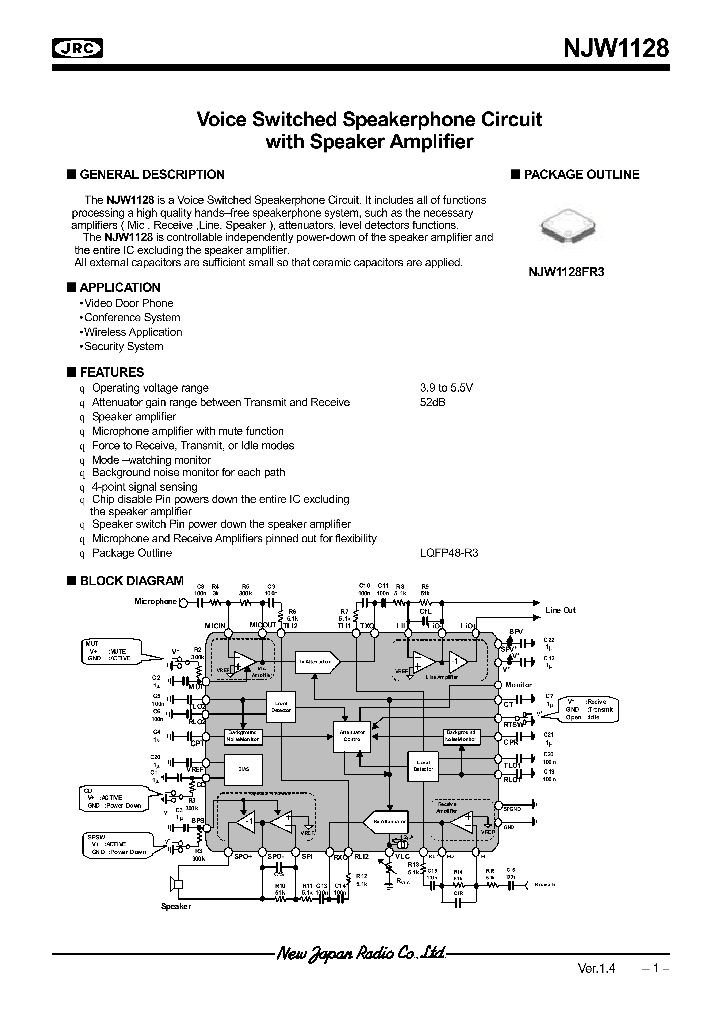 NJW1128_4643008.PDF Datasheet