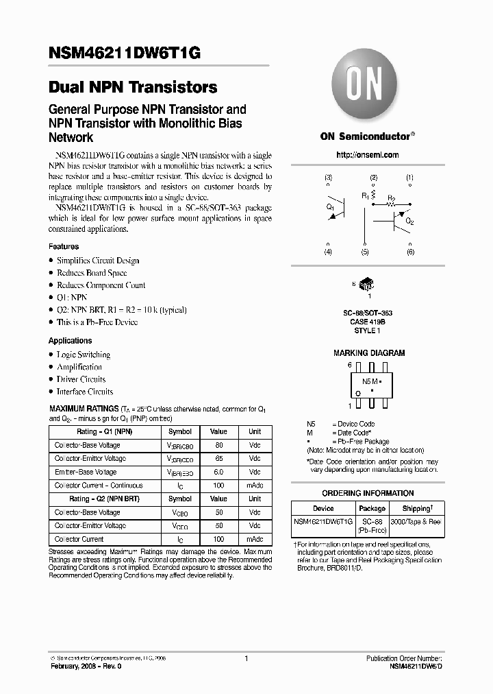 NSM46211DW6T1G_4810443.PDF Datasheet