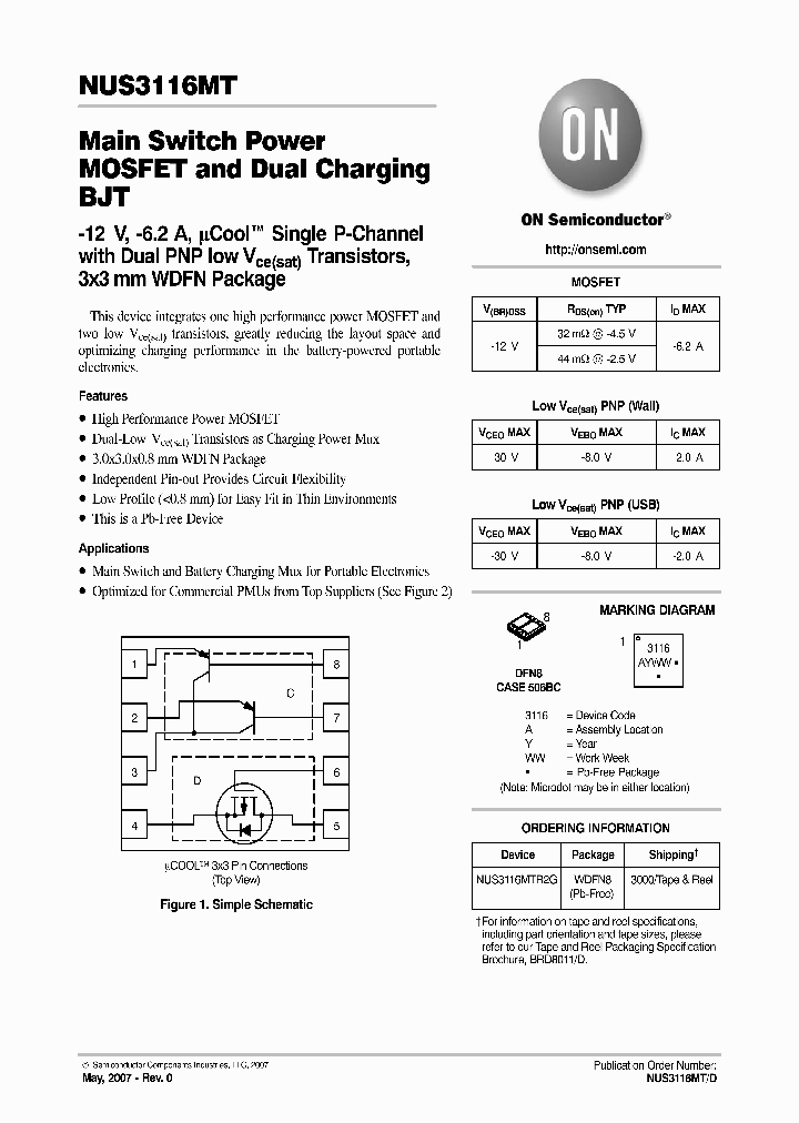 NUS3116MT_4739870.PDF Datasheet