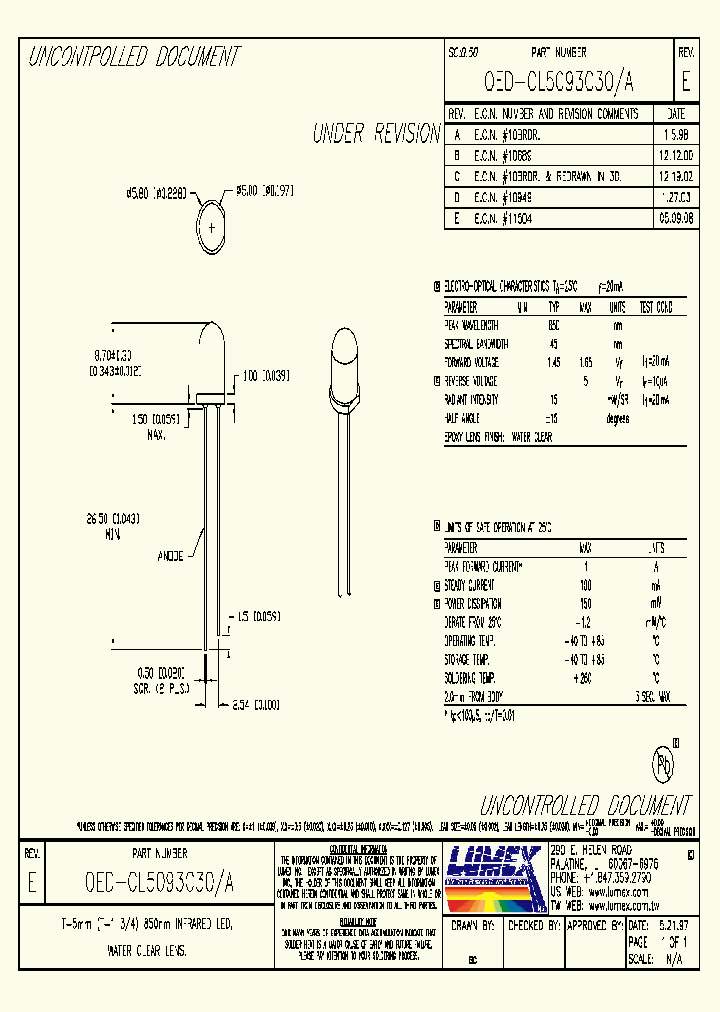 OED-CL5093C30A_4392905.PDF Datasheet