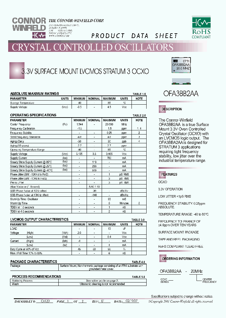 OFA3BB2AA_4315822.PDF Datasheet