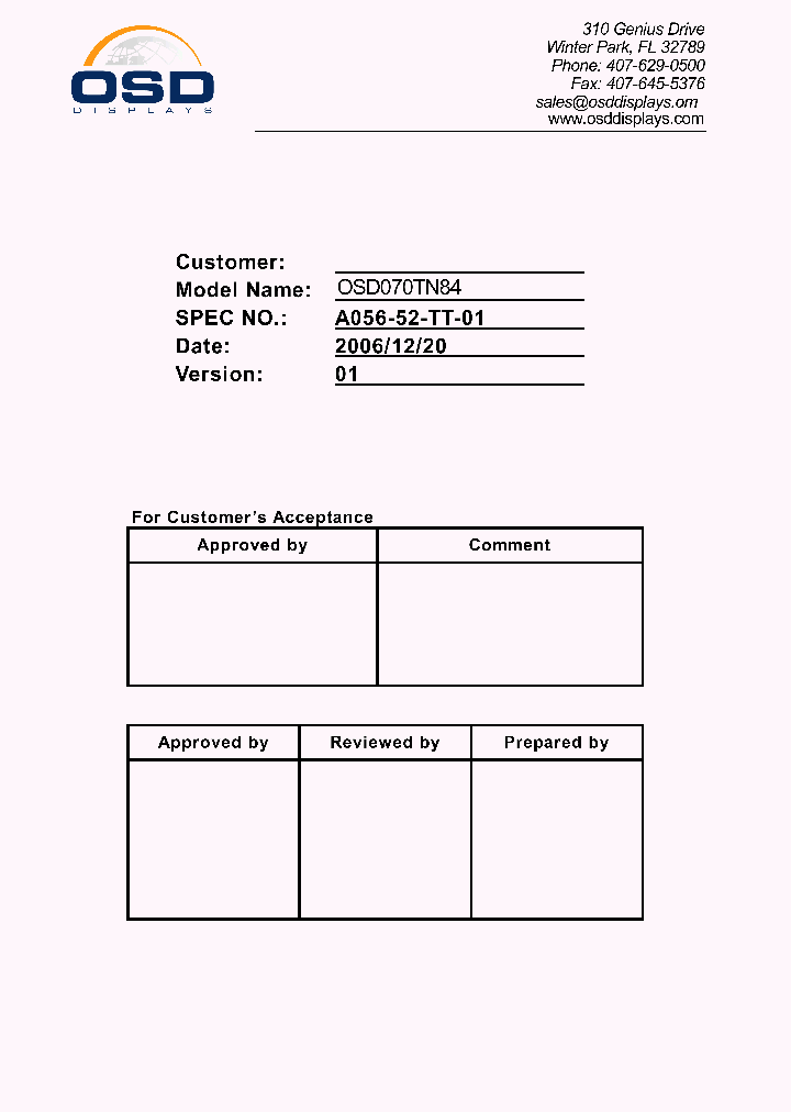 OSD070TN84_4780438.PDF Datasheet